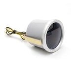 2"52mm 12V Car Auto Vacuum Gauge -30~0 In.Hg Displaying Smoke Lens Racing Car Vacuum Meter White LED
