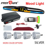 FirstSafe Factory New Mood Light LED Parking Sensor System Reversing Radars System Backlight Parktronic