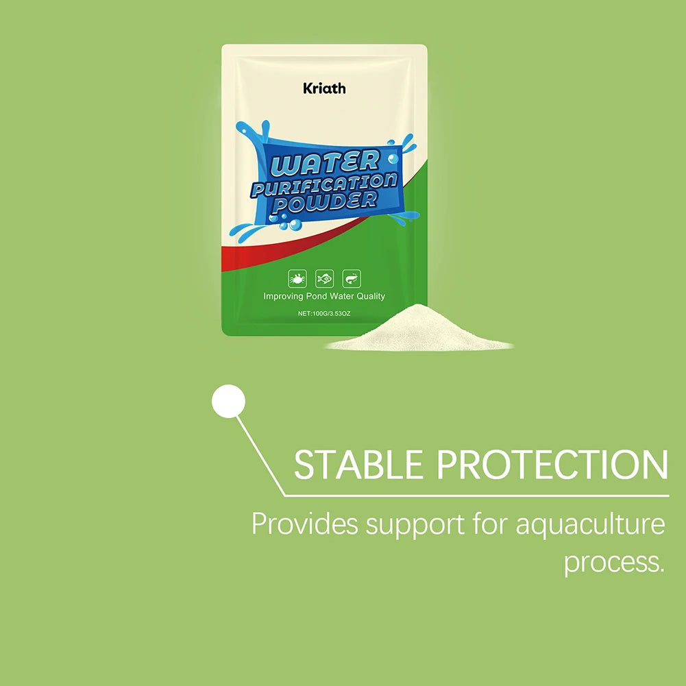 Natural Algae Control Pond Treatments Fish Safe Effectively Eliminates Algae & Reduces Sludge. Sparkling Water Reflection
