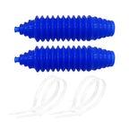 Universal Silicone Rack And Pinion Steering Boot Pinion Boot Gaiter Kit Black Blue