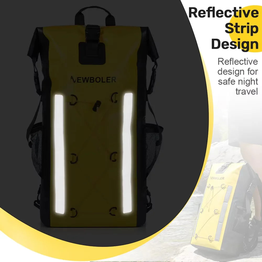 Waterproof PVC Dry Bag Backpack for Kayak Canoe Rafting Camping, Style BAG342