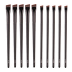 5/10/20/50 Pcs Brow Contour Makeup Brushes Eyebrow Eyeliner Brush Professional Super Thin Angled Liner Eye Brush Make Up Tools