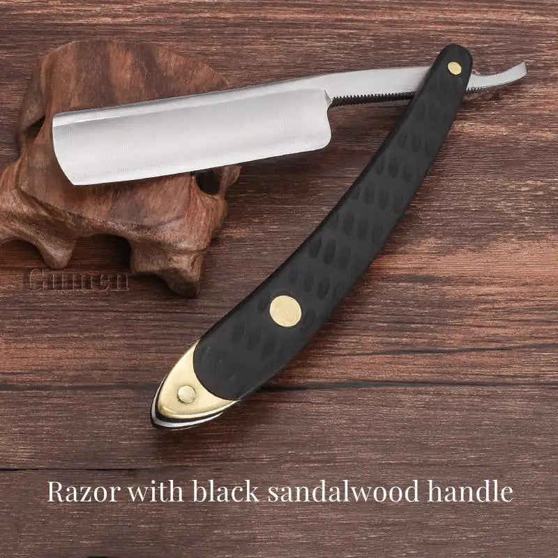 Japanese 440C Steel Straight Edge Sharp Barber Razor Salon Barbershop Shaving Razor Sharp Already Straight Razor For Men