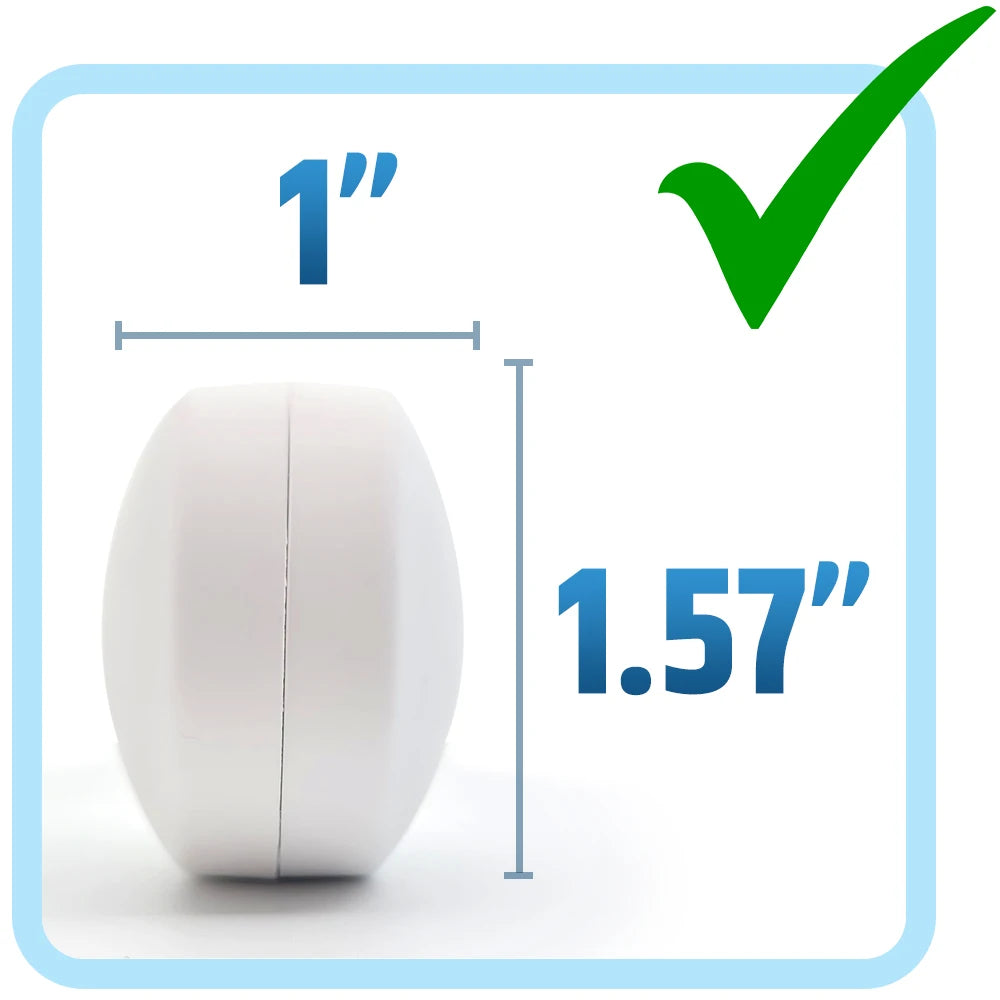 Magnetic Shower Curtain Weights for Splash-Free Bath Experience - 360° Silicone Wrapped - Will Never Rust - Heavy Magnets