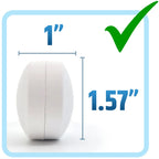 Magnetic Shower Curtain Weights for Splash-Free Bath Experience - 360° Silicone Wrapped - Will Never Rust - Heavy Magnets