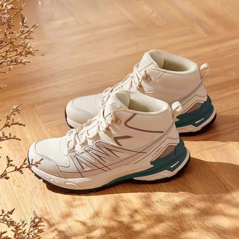 GOLDEN CAMEL Outdoor Hiking Shoes Men Women Professional Waterproof Non-slip Hiking Boots Sports Shoes for Men Off-road Climbing