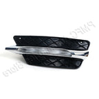 PMFC Front Bumper Grilles Molding LED Fog Light Daytime Running Light Fog Lamp For Mercedes-Benz W204 C-Class 2012 2013 2014