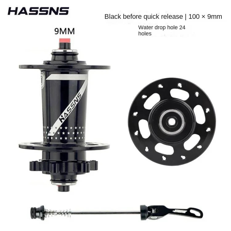 Hassns Cube Pro 7 32/24 Hole mtb Rear K7 Noisy Hub 4 Bearing 6 Pawl 120 Click Bicycle Cube Suitable For 7/8/9/10/11/12 Speeds