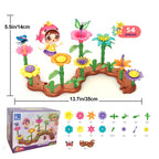 Grow Their Imagination with STEM Educational Flower Garden Building Toy - Perfect Gift for 3-7 Year Old Boys & Girls!