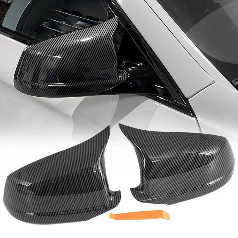 Rhyming Rearview Mirror Cap Side Mirror Cover M Performance Car Accessories Fit For BMW 5 Series F10 F11 F18 Pre-LCI 2010-2013