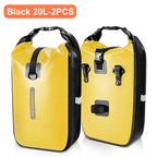 NEWBOLER 10L 20L Waterproof Cycling Bicycle Front Fork Bag Quick Release Bike Rear Seat Trunk Bag Bike Bag Bicycle Accessories
