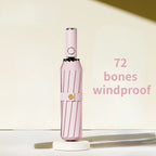 72 Bone Super Strong Windproof Automatic Folding Men Umbrella  Reinforced Large Rainproof Sun Protection Umbrellas Women