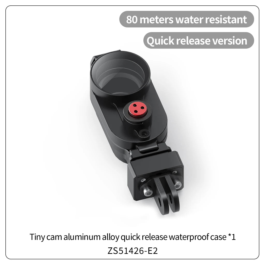 GO 3 3S Waterproof Housing Case for Insta360 GO3 Tempered Glass Underwater Diving Protective Frame for Insta 360 GO Thumb Camera