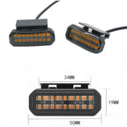18LED Front Grille Light For Nissan Navara/Terra Car Daytime Running Light Wheel Eyebrow Lamp For Pickup Offroad 12V