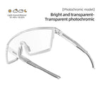 ROCKBROS Cycling Sunglasses Polarized Photochromic MTB Bike Road Windproof Eyewear Outdoor Sports UV400 Bike Lightweight Goggles