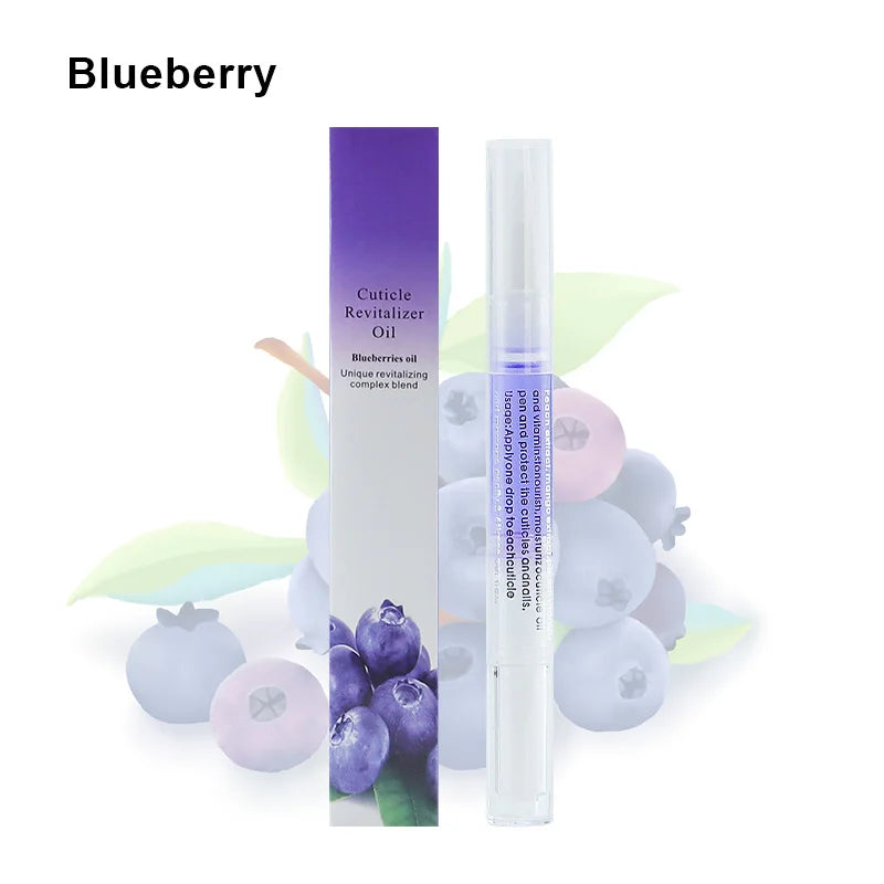 40PCS Nail Cuticle Oil Pen 15 Smell Nourishment Oil Pen Nail Treatment Revitalizer n Nourish Manicure Nail Care Product Set