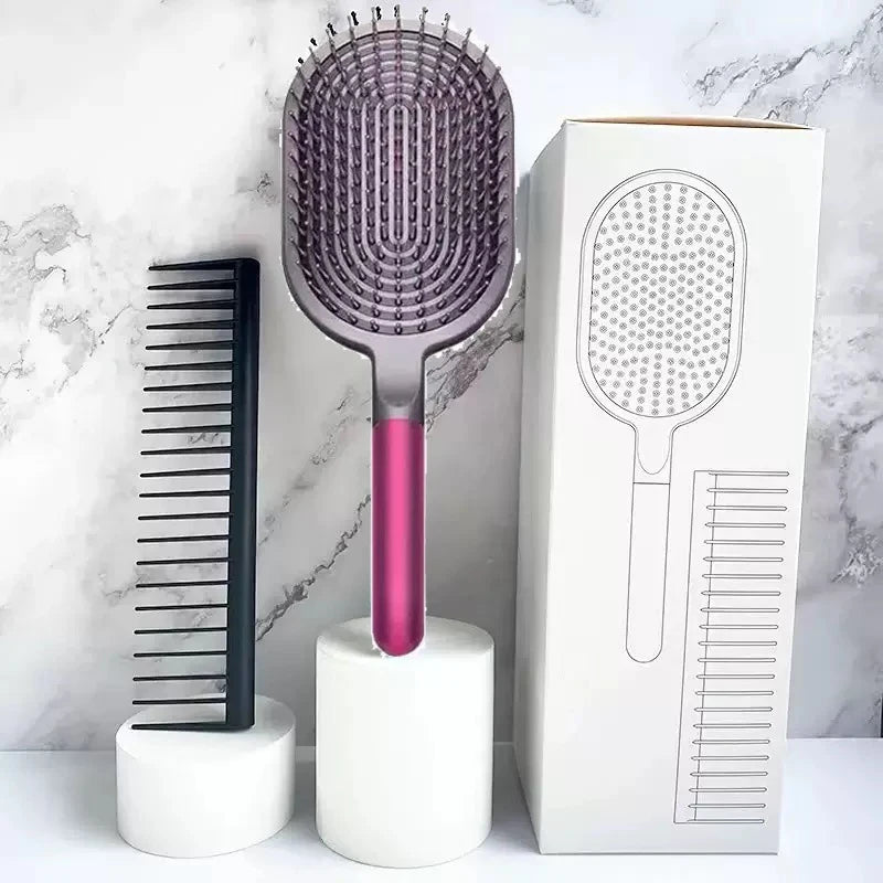 New Girls Hair Comb Scalp Massage Airbag Hairbrush Wet Curly Detangle Brush For Salon Hairdressing Styling Tools For  Women