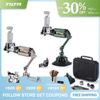 TILTA HDA-T15 Hydra Alien Mini Shock Absorbing Arm Car Shooting E-Suction Cup For DJI Osmo Pocket 4 Pocket 3 for insta360 X4