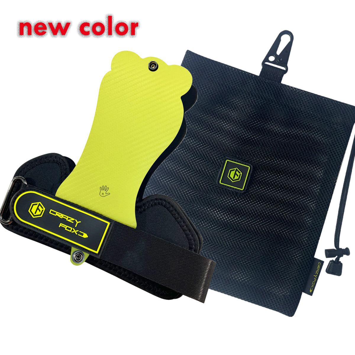 Frog Snap Rubber Hand Grips Crazy Fox Anti-Slip No Chalk Gymnastics Grips Bag Gym WOD Calleras Guantes Weightlifting Gloves