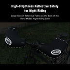 Windproof Bike Handlebar Covers Bike Heated Handlebar Mittens Temperature Adjustable Windproof Cycle Gloves for Mountain