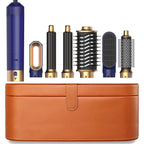 6 in 1 Hair Dryer Brush Detachable Airflow Comb Curler Straightening Brush Heat Control Styler for Smooth Hair