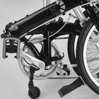 Folding Bicycle Support Landing Gear Bicycle Third Wheel Easy Wheel Boost Assist Wheel Push  K3 Plus D5 D7  Bicycle Accessories