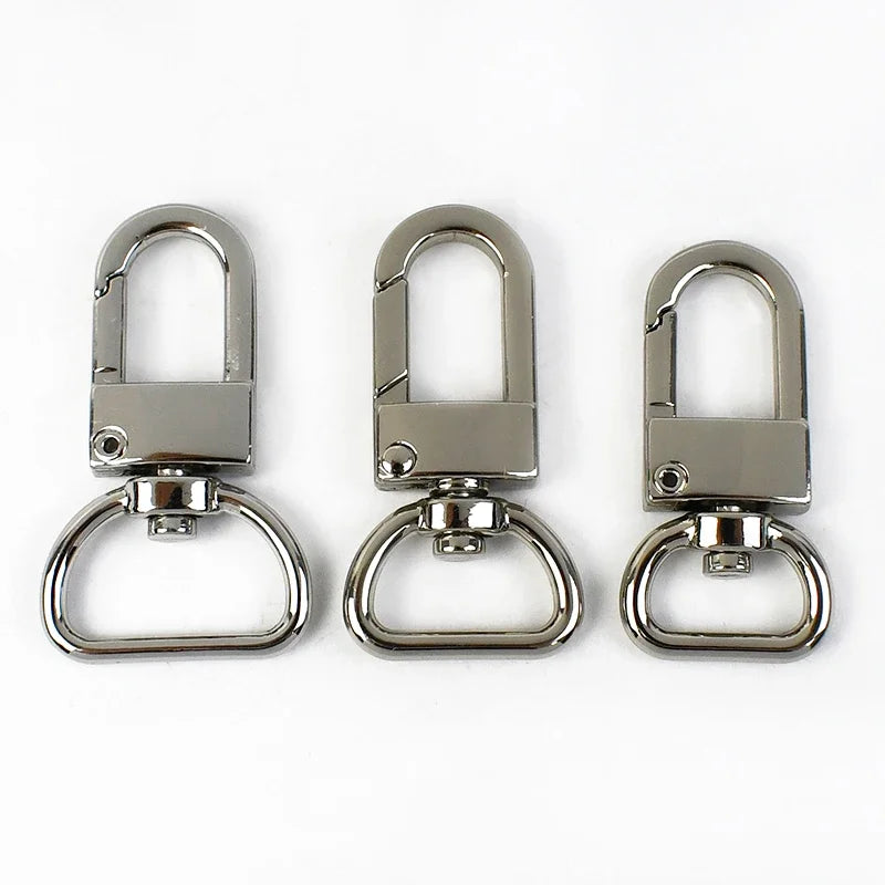 5/10Pcs Meetee 13/16/19mm Metal Belt Buckle Lobster Trigger Clasp Snap Hook Keychain Carabiner for Bag Clip Hardware Accessories