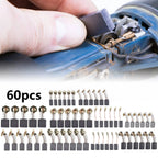 60Pcs Electric Motor Carbon Brushes Electric Hammer Drill Replacement Graphite Brush    For Angle Grinders Power Tool 10 Sizes