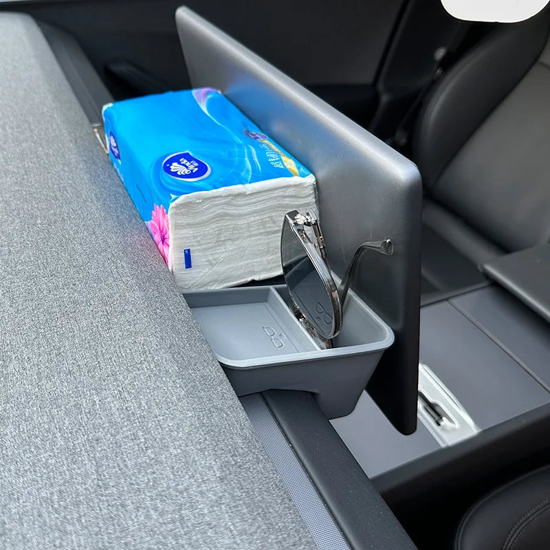 For Tesla Model Y Juniper 2025 2026 Model 3 Highland Dashboard Storage Tray Silicone Center Console Screen Rear Phone ETC Box
