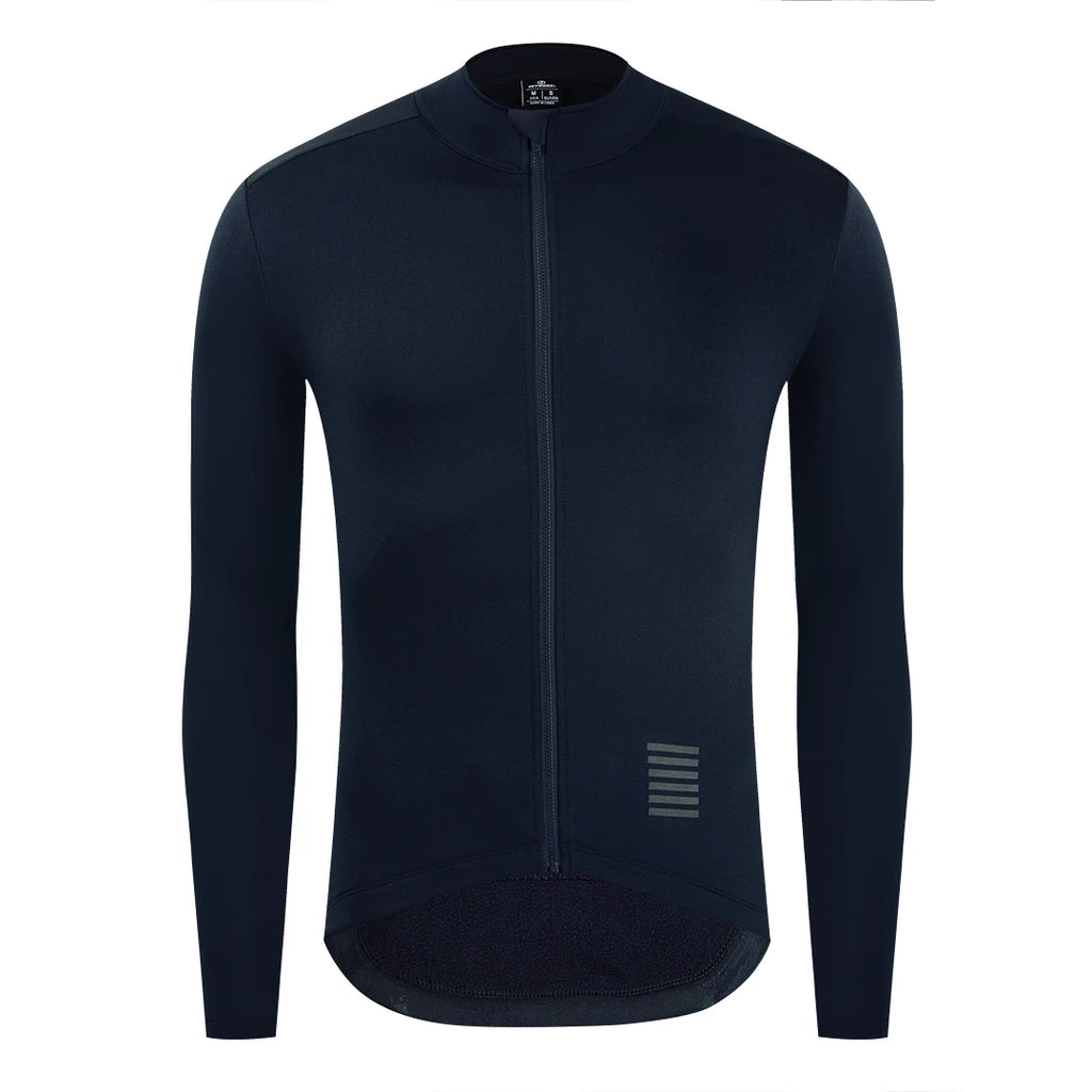 YKYWBIKE Men's Cycling Jersey Winter&Autumn  Long Sleeve Thermal Fleece lining Bicycle Warm Jacket Road Bike MTB Clothing