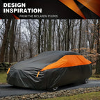 Car Covers Outdoor Waterproof Sun Rain Snow Protection UV Auto Cover Universal SUV/Sedan 190T Car Protective Full Covers