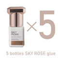 5 bottles sky rose