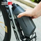 ThinkRider Bicycle 650ml Aerodynamic Water Bottle Bracket Set Bike Water Bottle MTB Road Frame Down Tube Riding Water Kettle