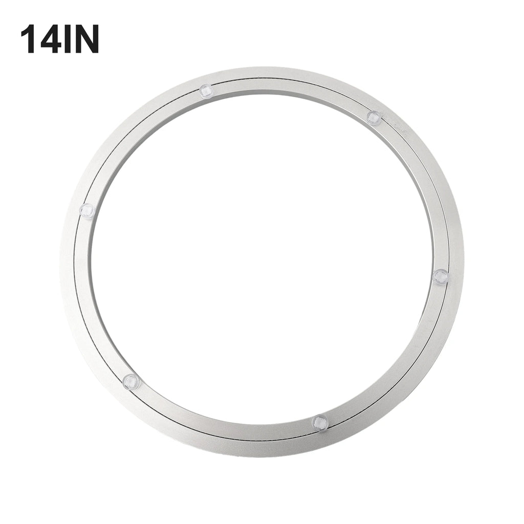 Heavy Aluminium Rotating Bearing 5/8/10/12/14/16Inches Design Lazy Susan Aluminum Ball Bearing Turntable Bearings Swivel Plate