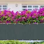 Balcony Privacy Screen Patio Fence Screen for Balcony Cover Waterproof Garden Sunshade Cloth with Grommets UV Protection Shelter