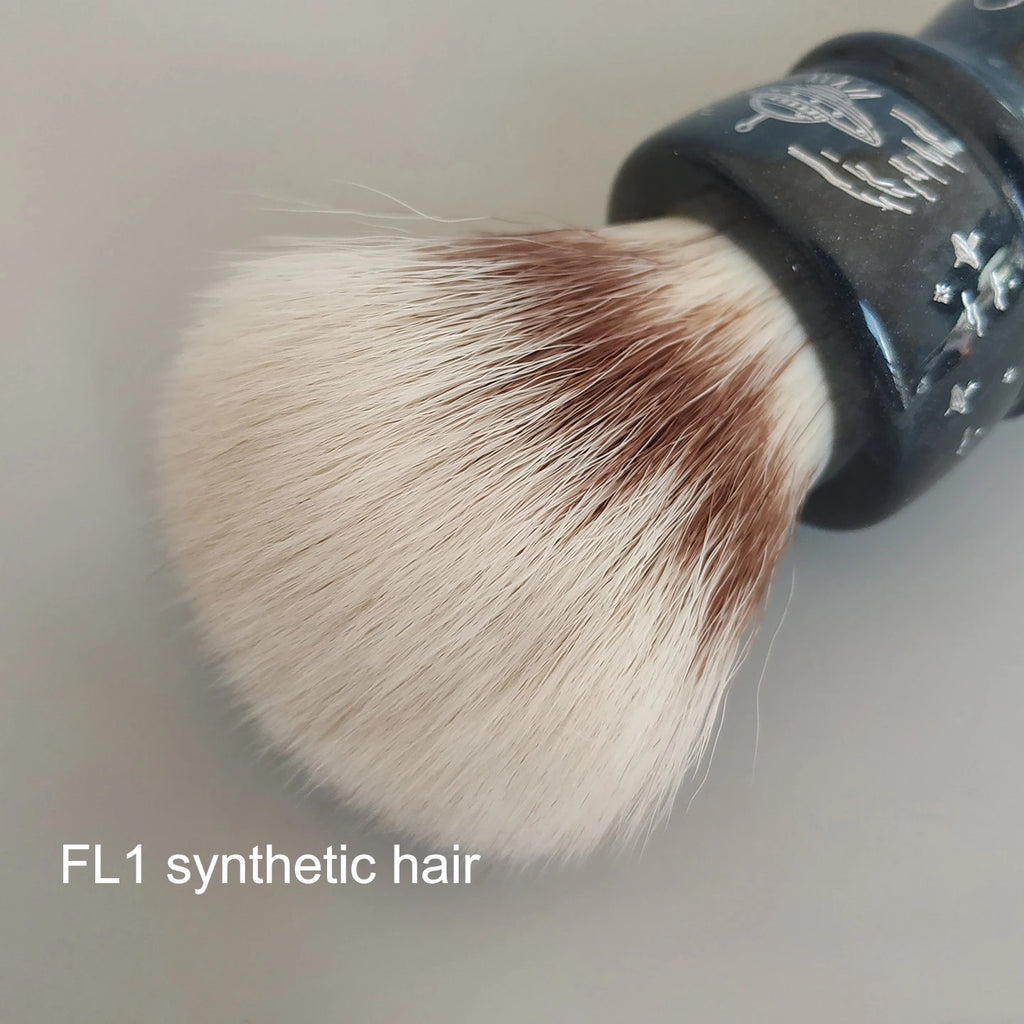 Dscosmetic ET FL2 synthetic hair shaving brush for man wet shaving