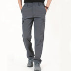 2024 Outdoor Work Tactical Pants Men Winter Casual Cargo Trousers Waterproof Fleece-lined Pant Elastic Hiking Traveling Workwear