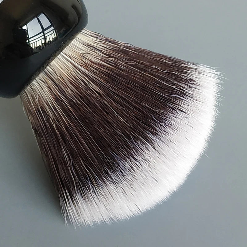 Dscosmetic  Silent Hill G7 synthetic hair fan shaving brush for man wet shaving