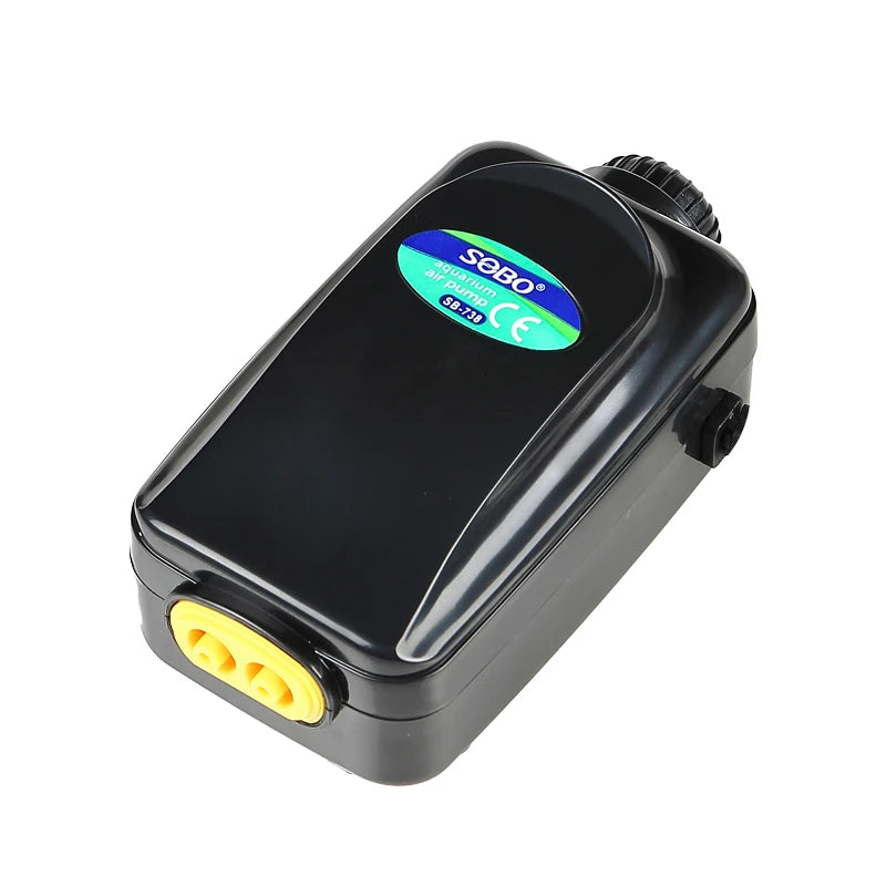 Quiet 220v 8W 12W Air Pump Adjustable Super Silent 4 Outlet Aquarium Fish Tank Oxygen Air Aerator Koi Fish Air Aerator air pump