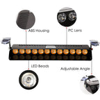 12 LED Strobe Warning Alarm Light Auto Warning Lamp Window shield Flashing Emergency Sucker Lamp Cheap Red Blue White Yellow