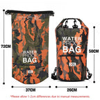 Swimming PVC Pack Dry Bag Backpack for Women Men 10L 15L 20L 30L Waterproof Shoulder Kayak Drifting Rafting Surfing Boating Bag