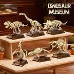 MOC Dinosaur Series Triceratops Tyrannosaurus Rex Keel Model Ornament Children's Puzzle Assembly Toy Gift Building Block