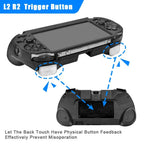 For PS VITA 1000 PSV1000/PS Vita1000 Replacement Hand Grip Joypad Stand Case with L2 R2 Trigger Button Game Accessories
