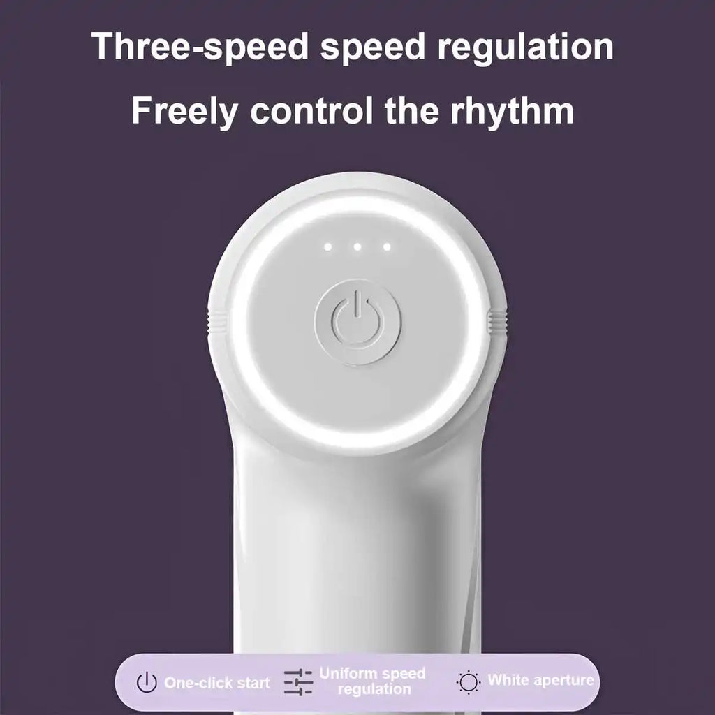 Electric Egg Beater Wireless Electric Food Mixer Handheld Mixer with 3 Speed Settings Baking Dough Cake Cream Milk Whisk
