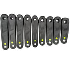 E-Bike Crank Arm Set Alloy Square Taper Hole Exercise Bike Dynamic Crankset 114/127/135/140/152/160/165/170/175 Bicycle Parts