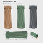 TARKA 2m Lengthen Inflatable Mattress Outdoor Camping Self-Inflating Mats Spliceable Hiking Fishing Sleeping Pad Air Chusion