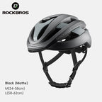 ROCKBROS Cycling Helmet Ultralight Adjustable Road & MTB, Integrally Molded, M/L 54-62cm