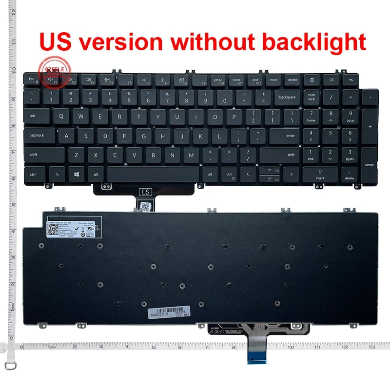 No Backlit CTRL