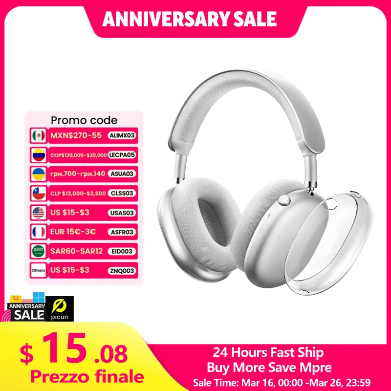 For Picun F8 Pro Transparent Case Soft TPU Anti-Scratch Cover Sleeve Protective Cases For Headphone Accessories