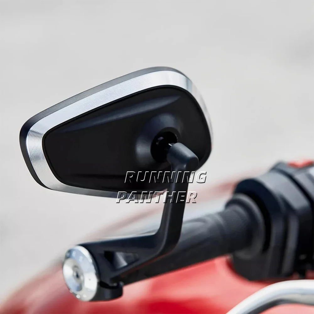 New Motorcycle Handlebar Rearview Side Mirrors Bar End Mirror Kit For Street Triple S 765 765RS 765R Bobber T120 Daytona 660 675